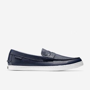 Men’s dark blue loafers